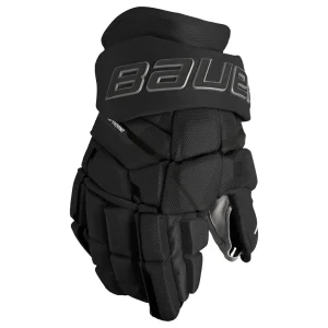 Eishockeyhandschuhe Bauer Supreme MACH Schwarz Intermediate