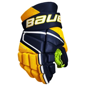 Eishockeyhandschuhe Bauer Vapor 3X Navy/Gold Junior